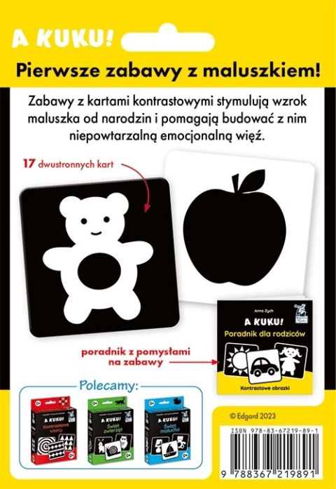 A kuku! Kontrastowe obrazki A kuku! Kontrastowe obrazki