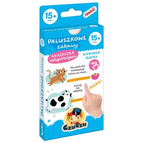 CzuCzu. Paluszkowe zabawy dla dzieci, 15 mies.+ CzuCzu. Paluszkowe zabawy dla dzieci, 15 mies.+