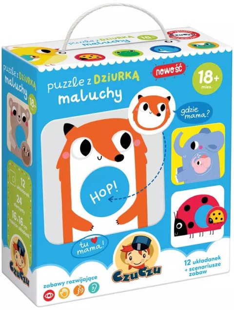 CzuCzu. Puzzle z dziurką. Maluchy