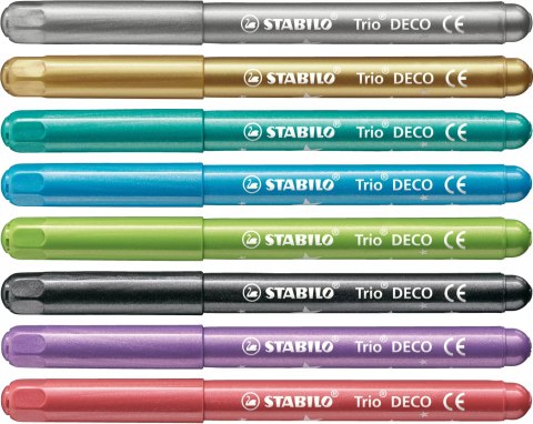 Flamastry Trio Deco (8 sztuk) Flamastry Trio Deco (8 sztuk)