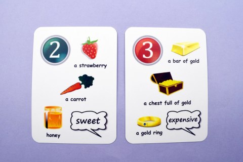 Fun Card English. Adjectives, Comparatives and Superlatives