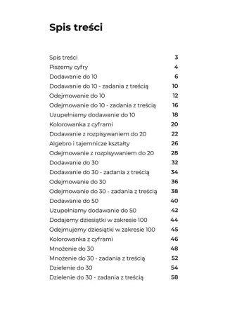 Akademia Algebro. Zeszyt ćwiczeń z kolorowankami dla najmłodszych uczniów