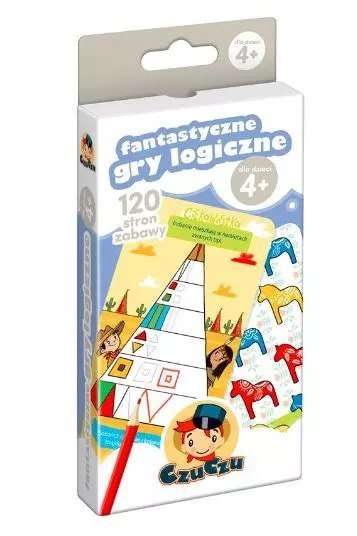CzuCzu. Fantastyczne gry logiczne 4+ CzuCzu. Fantastyczne gry logiczne 4+