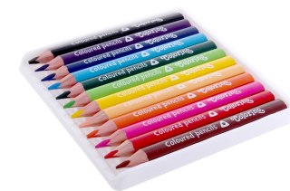 Kredki Colorino ołówkowe, mini, trójkątne. Kids (12 sztuk)