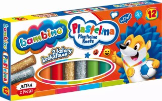 Plastelina Bambino (12 kolorów)