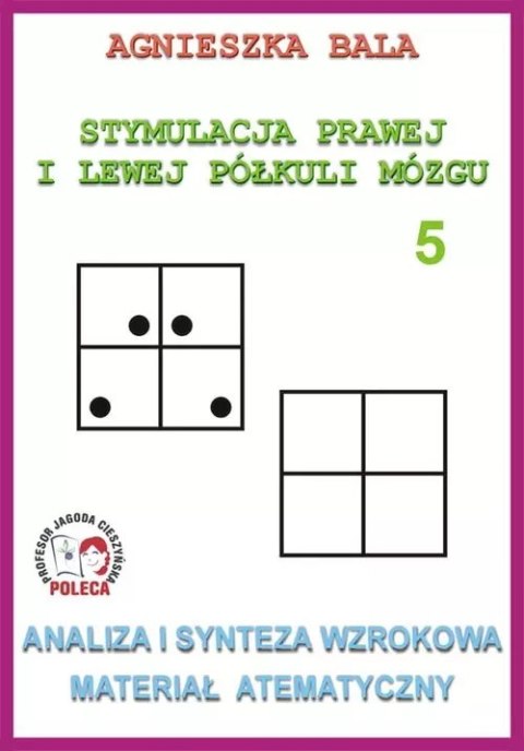 Stymulacja prawej i lewej półkuli mózgu. Część 5. Analiza i synteza wzrokowa Stymulacja prawej i lewej półkuli mózgu. Część 5. Analiza i synteza wzrokowa