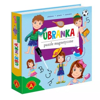 Puzzle magnetyczne - Ubranka ALEX