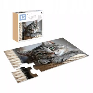 SILVER Alexander Puzzle 12 el. Kot - rehabilitacja, terapia, duże kotek