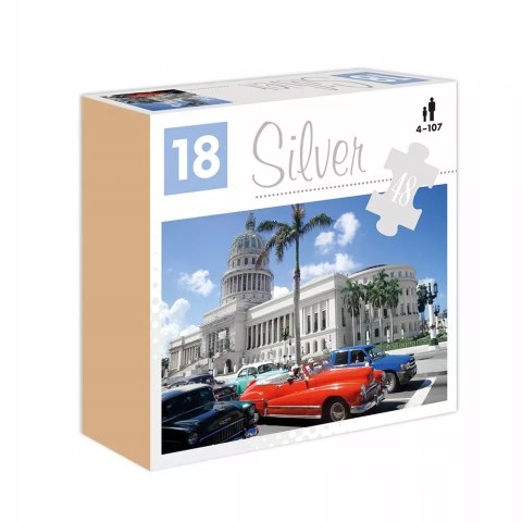 SILVER Alexander Puzzle 48 el. Samochody - rehabilitacja, terapia, SILVER Alexander Puzzle 48 el. Samochody - rehabilitacja, terapia,