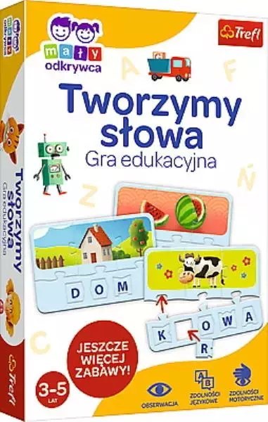 Tworzymy słowa. Mały odkrywca Tworzymy słowa. Mały odkrywca