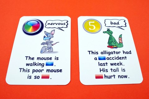 Fun Card English. Adverbs vs Adjectives