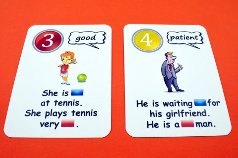 Fun Card English. Adverbs vs Adjectives