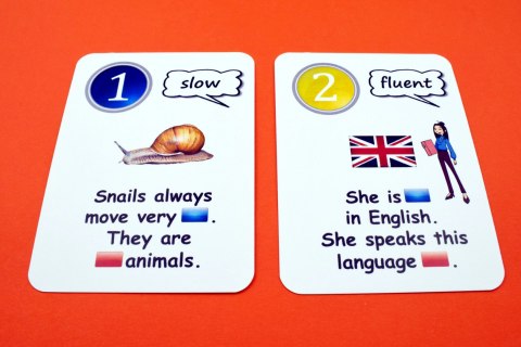 Fun Card English. Adverbs vs Adjectives