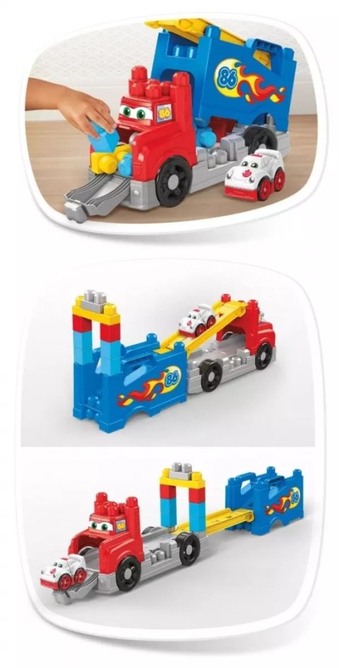 Mega Bloks. FVJ01 Ciężarówka buduj i ścigaj się