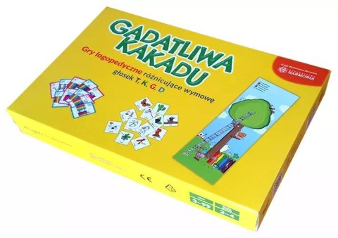 Gadatliwa kakadu. Gry logopedyczne różnicujące wymowę głosek T, K, G, D Gadatliwa kakadu. Gry logopedyczne różnicujące wymowę głosek T, K, G, D