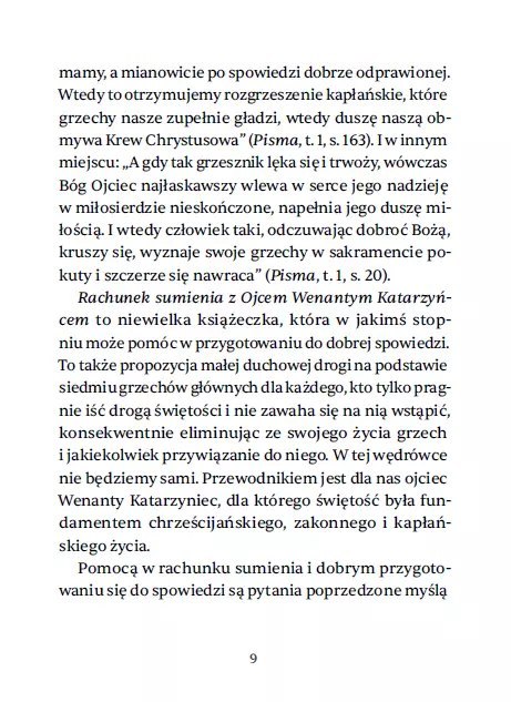 Rachunek sumienia z Wenantym Katarzyńcem. 7 grzechów głównych
