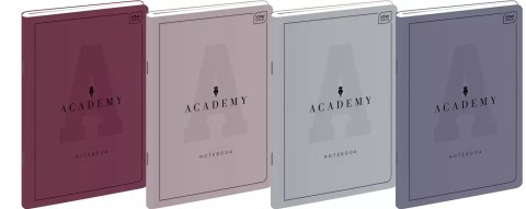 Zeszyt A5/32k kratka Academy Int Fol A 10 Zeszyt A5/32k kratka Academy Int Fol A 10