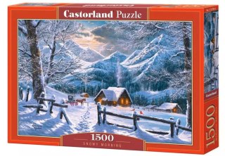 Puzzle 1500 elementów. Snowy Morning