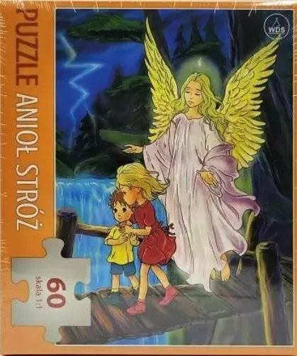 Puzzle 60 - Anioł Stróż Puzzle 60 - Anioł Stróż