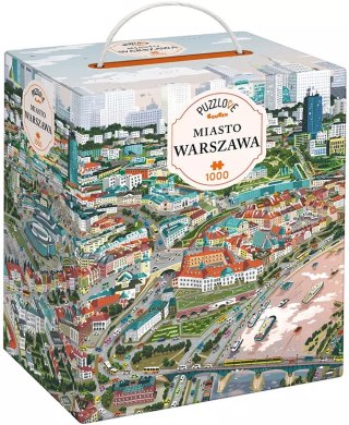 Puzzlove CzuCzu 1000 elementów. Miasto Warszawa
