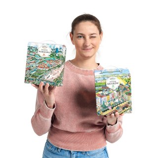 Puzzlove CzuCzu 1000 elementów. Miasto Warszawa