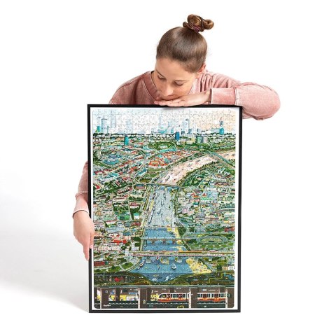 Puzzlove CzuCzu 1000 elementów. Miasto Warszawa