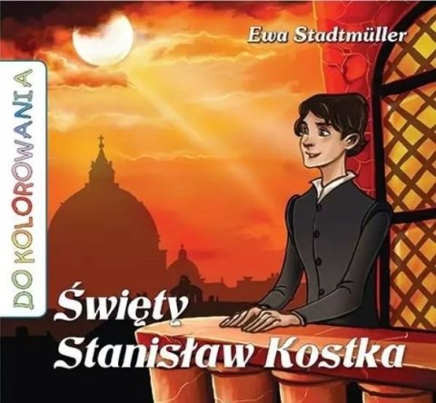Święty Stanisław Kostka - kolorowanka Święty Stanisław Kostka - kolorowanka