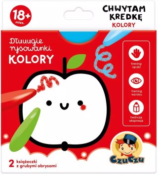 Dłuuugie rysowanki. Chwytam kredkę. Kolory