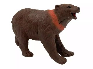 Figurka gumowa, niedźwiedź grizzly