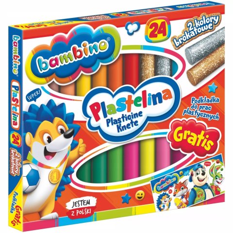 Plastelina Bambino, 24 kolory Plastelina Bambino, 24 kolory