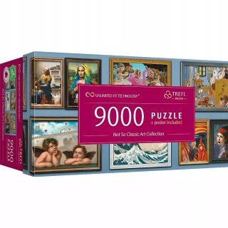 Puzzle 9000 elementów. Not So Classic Art Collection