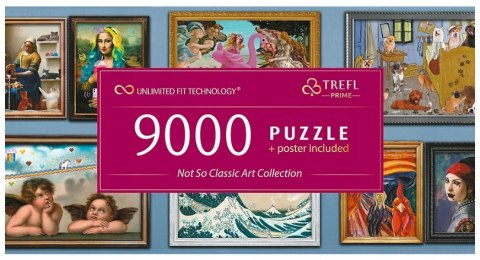 Puzzle 9000 elementów. Not So Classic Art Collection Puzzle 9000 elementów. Not So Classic Art Collection