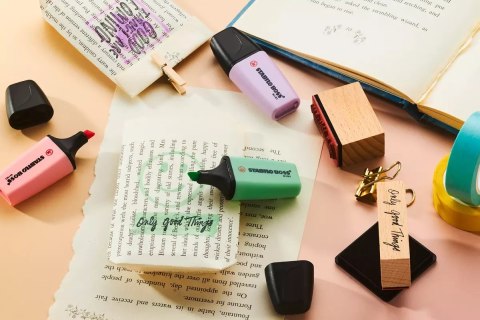 Zakreślacz BOSS MINI Pastel, etui, 6 sztuk Zakreślacz BOSS MINI Pastel, etui, 6 sztuk