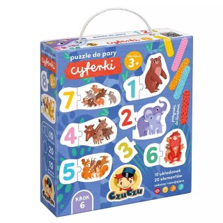CzuCzu. Puzzle do pary Cyferki 3+