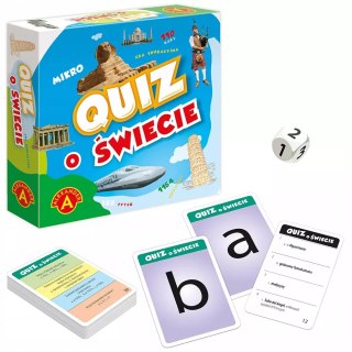 Gra planszowa Alexander Mikro Quiz o Świecie