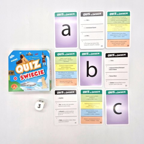 Gra planszowa Alexander Mikro Quiz o Świecie