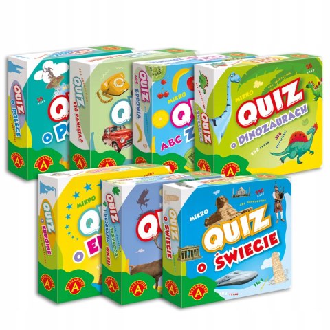 Gra planszowa Alexander Mikro Quiz o Świecie