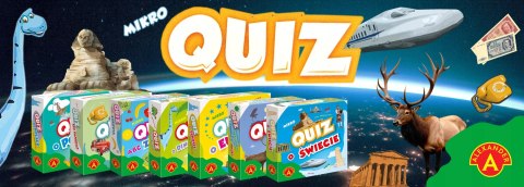 Gra planszowa Alexander Mikro Quiz o Świecie