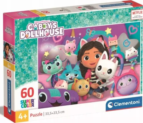 Puzzle 60 Super Kolor Gabby's Dollhouse Puzzle 60 Super Kolor Gabby's Dollhouse