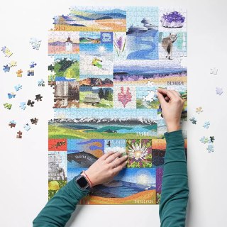 Puzzlove CzuCzu 1000 elementów. Polskie góry