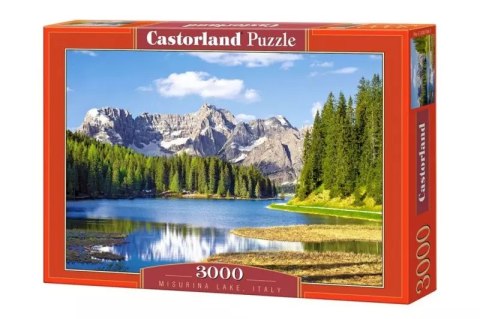 Puzzle 3000 elementów. Jezioro Misurina, Włochy Puzzle 3000 elementów. Jezioro Misurina, Włochy