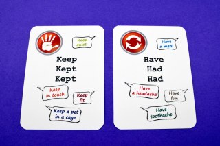 Fun Card English. Irregular Verbs