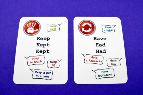 Fun Card English. Irregular Verbs