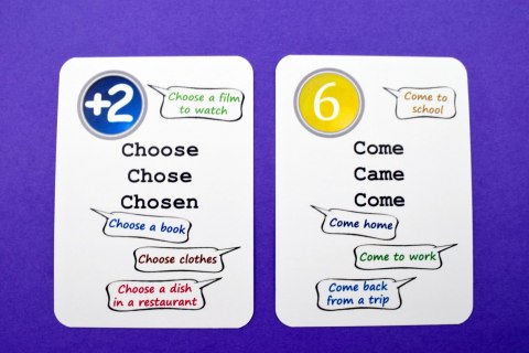 Fun Card English. Irregular Verbs
