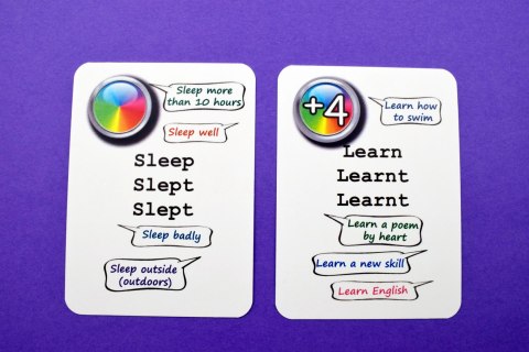 Fun Card English. Irregular Verbs