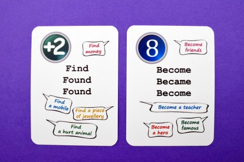 Fun Card English. Irregular Verbs