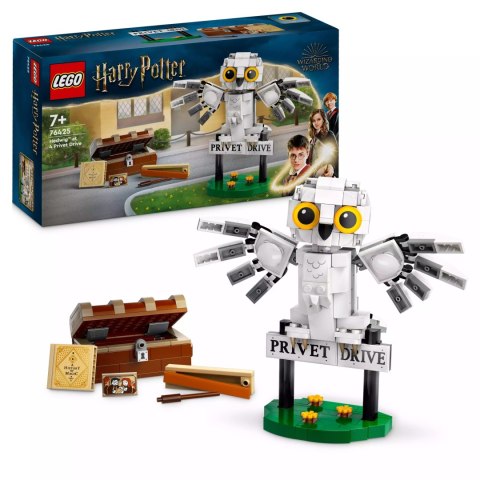 Lego HARRY POTTER 76425 Hedwiga™ z wizytą na ul. Privet Drive 4