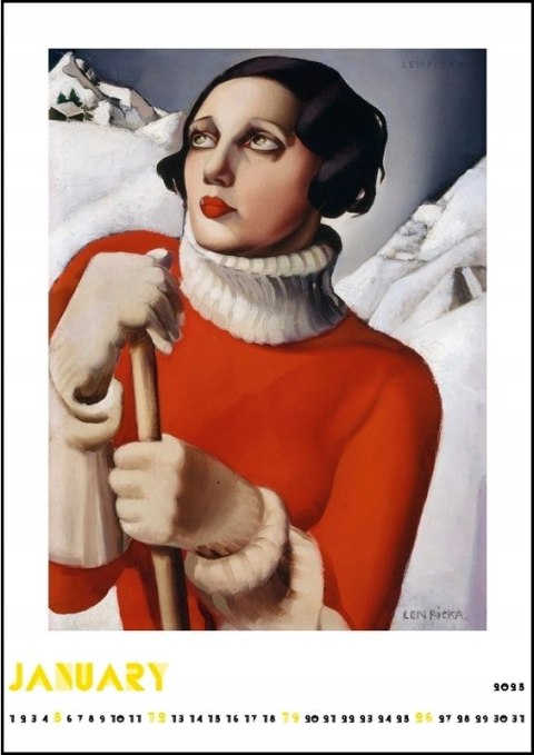 Kalendarz Tamara de Lempicka 2025 A3