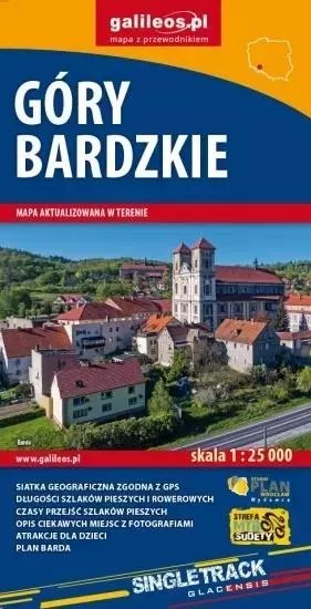 Mapy turystyczne - Góry Bardzkie 1:25 000