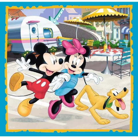 Puzzle 3w1. Myszka Miki z przyjaciółmi Puzzle 3w1. Myszka Miki z przyjaciółmi